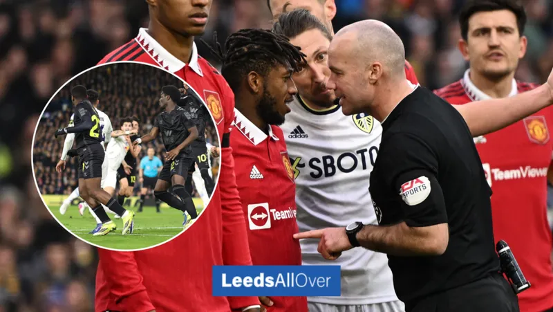 Paul Tierney to Referee Manchester United vs Leeds United Match