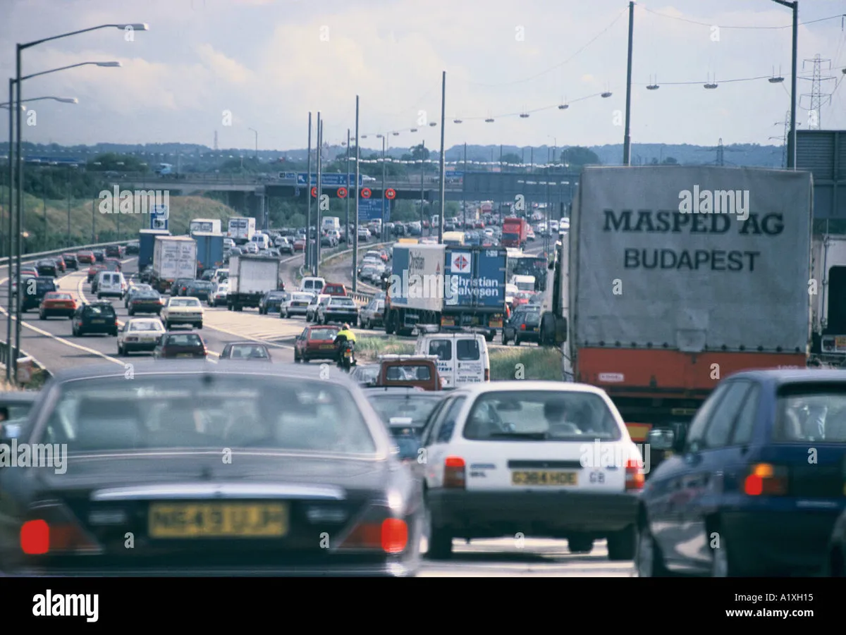M25 traffic