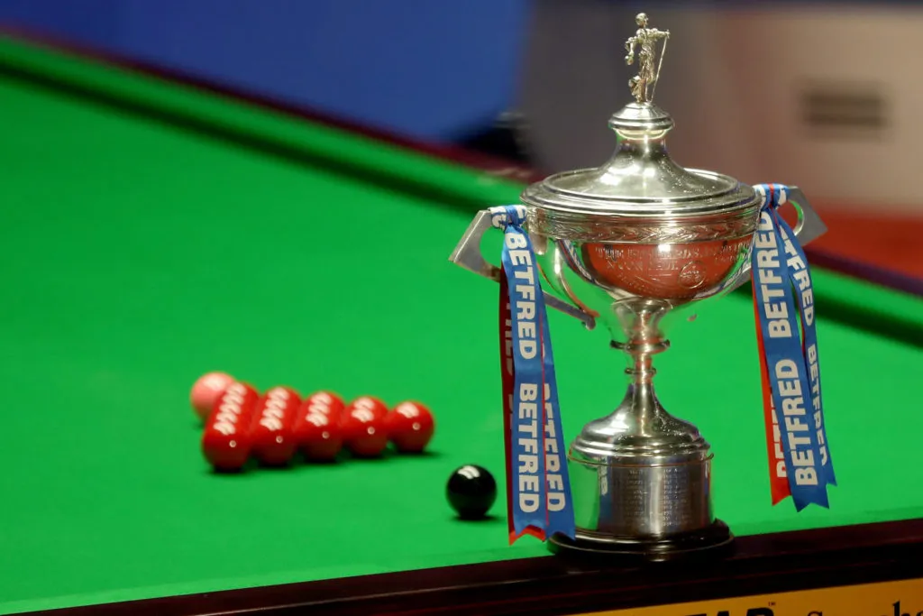 Snooker final interrupted by spectator protest at the crucible