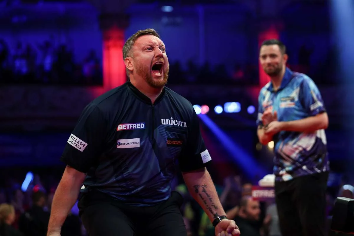 Blackpool sees Cameron Menzies stun Luke Humphries in World Matchplay first round