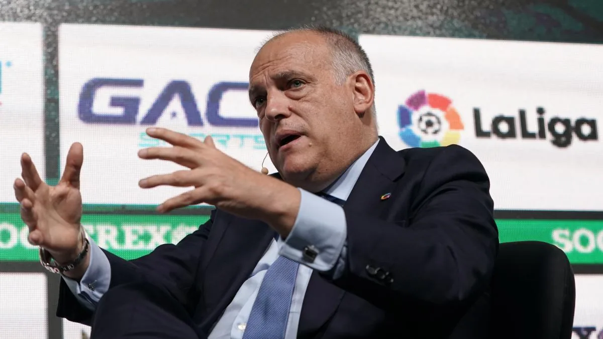La Liga president calls for Fifa’s Gianni Infantino to resign