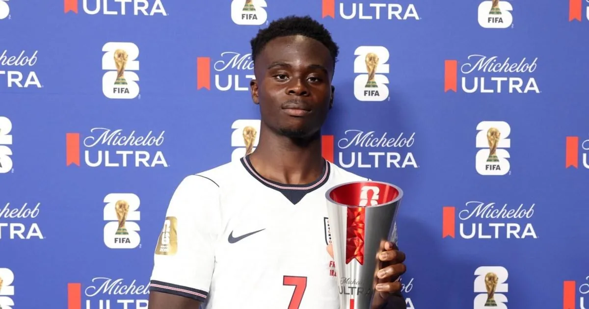 Saka expresses desire for more World Cup playing time after hat-trick