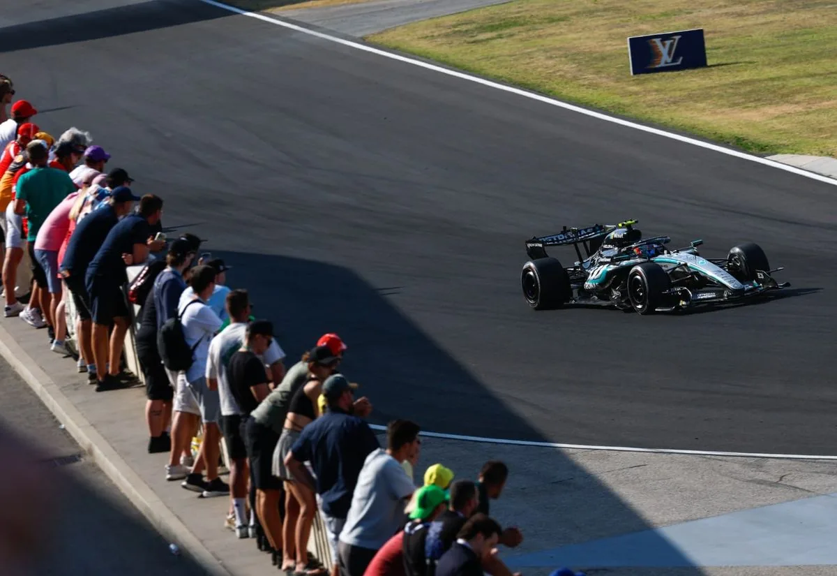 Hungary: Mercedes explain Russell’s poor start at Grand Prix