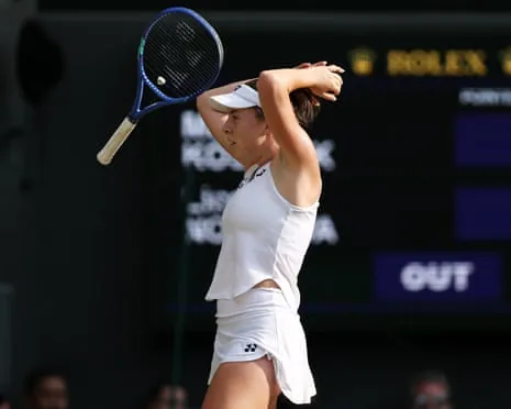 Linda Noskova is through to the Wimbledon final!