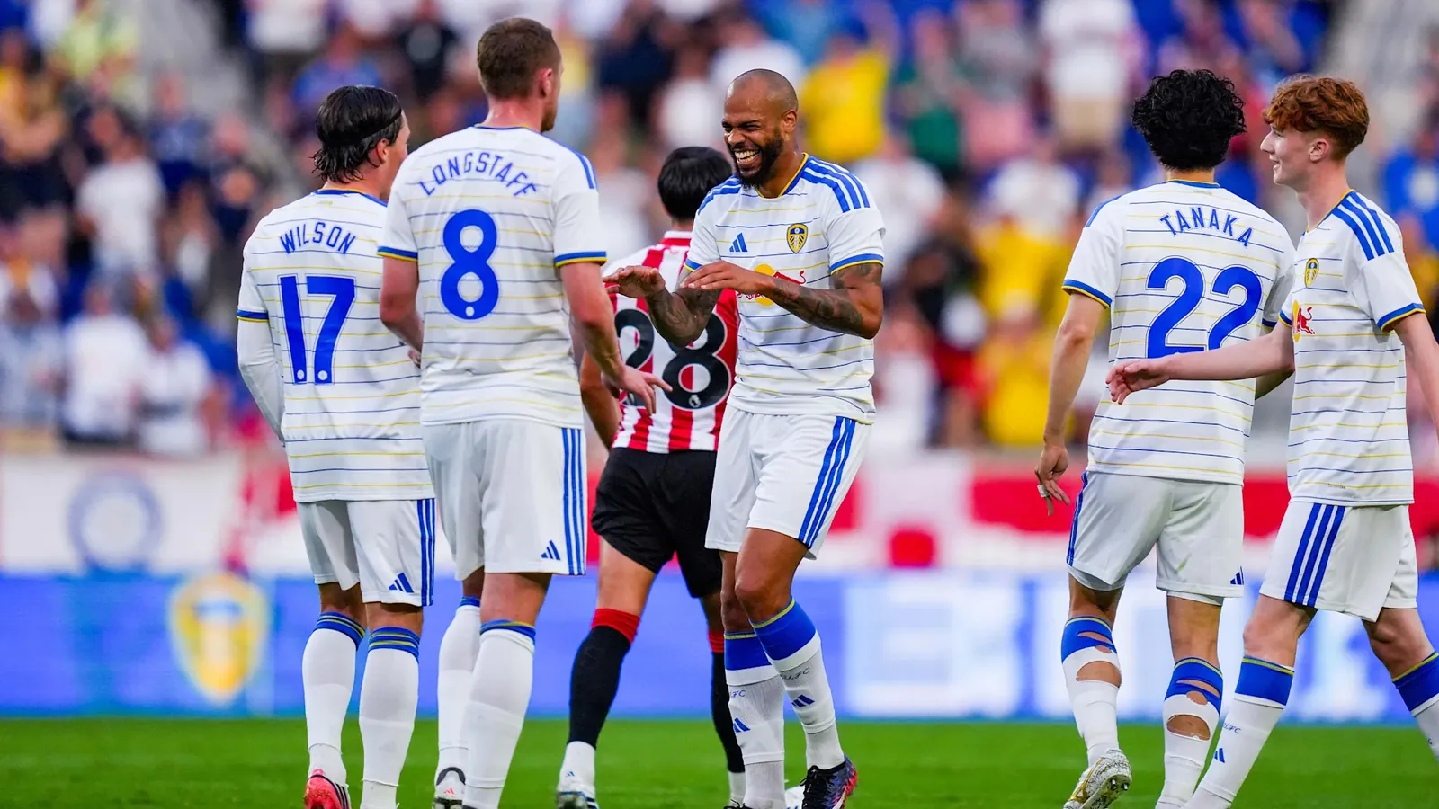 Nmecha Goal v Sunderland Pre-season team cele