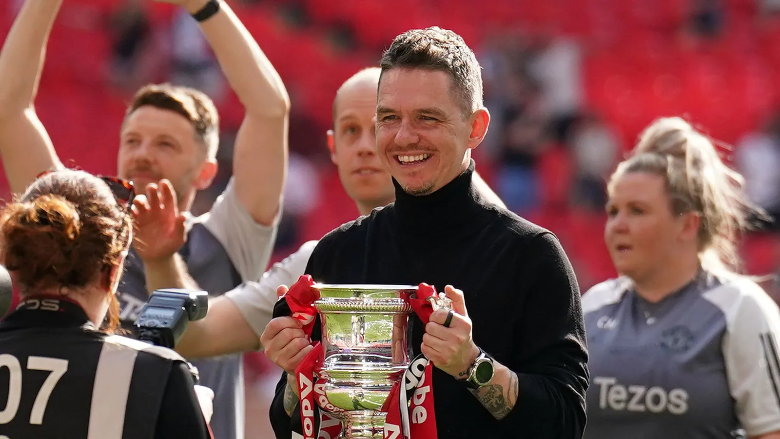Skinner won the Women's FA Cup with Man Utd in 2024